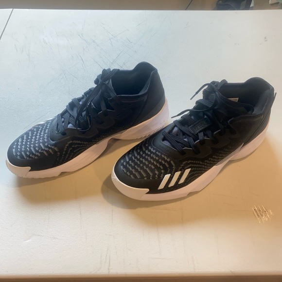 Adidas Mens Basketball Sneaker Shoe D.O.N Issue Four Carbon - Picture 3 of 14